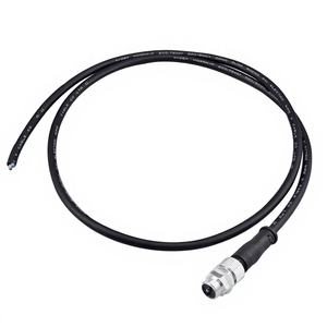 Conector Hembra Impermeable de Goma para Exteriores de 2 Núcleos 7A con Cable de 1 Metro + Enchufe de Montaje en Panel con Aislamiento IP68 - Product Image 1