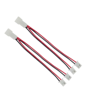 Câble de raccordement personnalisé XH2.54 1-2, faisceau de câblage, répartiteur multi-contacts, connecteur électronique, cuivre étamé, isolation PVC, AWG personnalisé