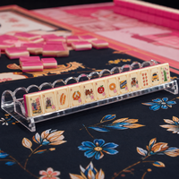 En Stock, Envío Rápido, Juego de Mahjong Americano con Temática de Nueva York 2026, 160 Fichas Acrílicas Premium, Kit Completo para Fiestas