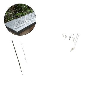 Picos repelentes de pájaros de acero inoxidable sólido 304 de 50cm con base de PC - Product Image 2