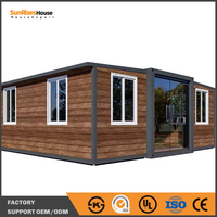 Maison conteneur pliable et extensible pour résidence temporaire portable, idéale pour les projets d'ingénierie en extérieur et les camps.