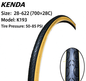 <span class=keywords><strong>Pneu</strong></span> de vélo de route KENDA 700C avec flancs jaunes 23C <span class=keywords><strong>25C</strong></span> 28C 32C, pneus de vélo 451 Clincher en caoutchouc pour vélos de course sur route - Product Image 2