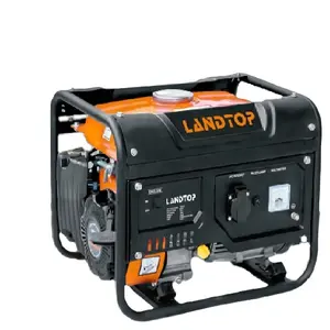 LANDTOP Offre Spéciale générateur à essence 2kw 2,5kw 3kw 4kw 5kw 6kw 7kw 8kw 10kw 50hz générateur électrique monophasé Portable