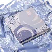 Foulard carré 100 % pure soie de mûrier 45x45 cm, été, décontracté, pour femmes et hommes, en soie naturelle sergée, imprimé numérique, multifonctionnel