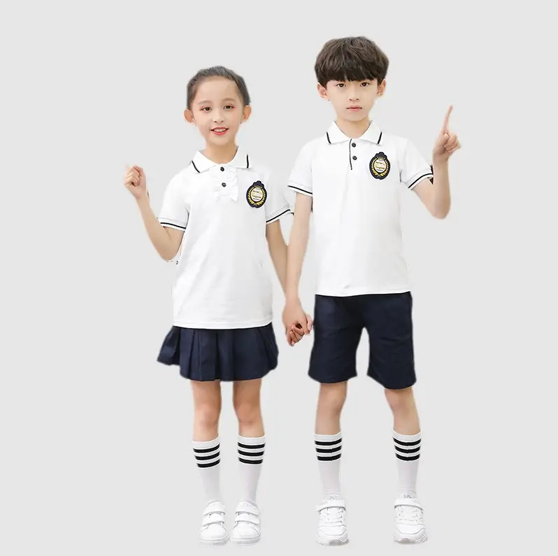 High-End Custom Groothandel Basisschool Uniform School Kids Sportkleding Alle Leeftijden School Uniformen Ontwerp Kleding Ontwerp Diensten