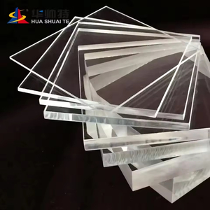 HUASHUAITE Panneau acrylique transparent personnalisé 4x8 pieds feuille acrylique transparente de 10mm d'épaisseur panneau plexiglas - Product Image 1