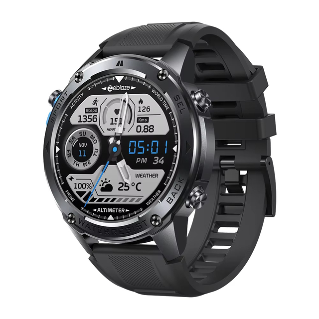 Zeblaze Stratos 2 Ultra Compass Barometric Altimeter GPS Smart Watch Outdoor Sports Tracker Smartwatch for Men