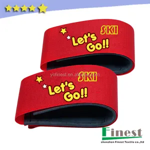 Winter Promotional Gifts Adjustable Brand Printed Ski Ties