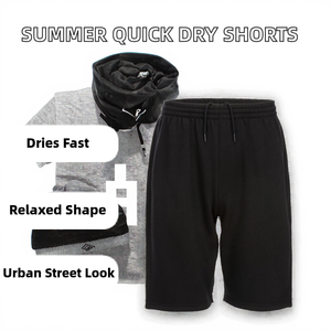 Nouveaux shorts en laine pour hommes, mode estivale streetwear, haute qualité, séchage rapide, ample, taille mi-haute, hip-hop, vente en gros - Product Image 2