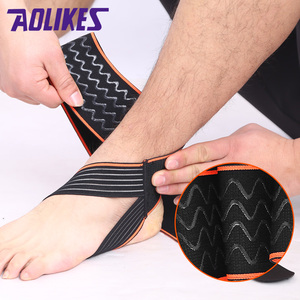 Aolikes #1527 mắt cá chân niềng răng có thể điều chỉnh mắt cá chân <span class=keywords><strong>Brace</strong></span> thoáng khí Nylon siêu đàn hồi và thoải mái thích hợp cho thể thao - Product Image 4