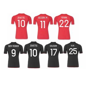 JOVETIC B.badiashile BEN Jersey ปี21/22,เสื้อเจอร์ซีย์ YEDDER GELSON FABREAGS GOLOVIN สำหรับเด็ก - Product Image 1