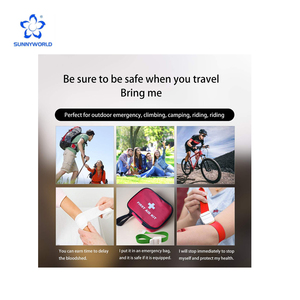 Tourniquet <span class=keywords><strong>à</strong></span> boucle élastique <span class=keywords><strong>à</strong></span> dégagement rapide, 14 couleurs, premiers secours, médical, sport, urgence, soins infirmiers, voyage en plein air, randonnée en montagne, attache - Product Image 5