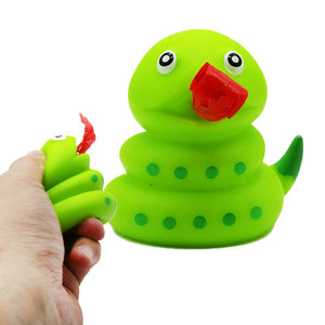 Wholesale PVC Funny Tongue Twitching Little Green <b>Snake</b> Decompression & Squeezing Toys for Girls and Boys - Product Image 1