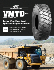 Pneus VMTD 24.00R35 27.00R49 pour Camion Benne, Motif Amélioré 27R49 24R35 - Product Image 4