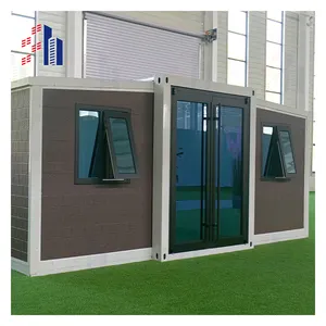 SH Prefab villa two storey Foldable 2 floor container small prefabricated ware house two floors 150m for construction site