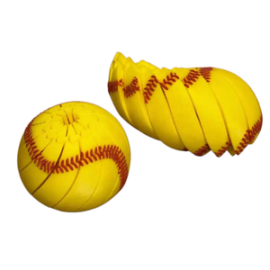 Softball Style Fidget <b>Ball</b> Toy with Slow Rising <b>Squeeze</b> Feel for Stress Relief Hand Exercise and Everyday Relaxation - Product Image 1