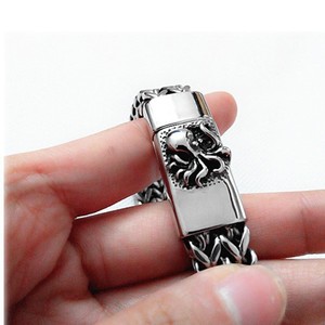 yunnique Stylish Men's Stainless Steel Octopus <b>Bracelet</b> Magnetic Clasp Unisex Gift Jewelry - Product Image 1