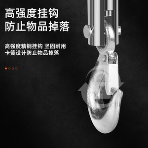Báscula electrónica portátil con gancho de 500 kg, báscula industrial de precisión para uso doméstico y comercial - Product Image 3