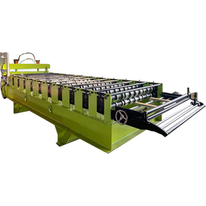 <span class=keywords><strong>Machine</strong></span> automatique personnalisée en usine pour la fabrication de rouleaux de tuiles de toiture en métal <span class=keywords><strong>Machine</strong></span> pour le formage de toitures - Product Image 2