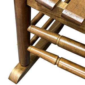 <b>Adult</b> Oak <b>Rocking</b> <b>Chair</b> <b>for</b> Balcony & Porch Elegant Comfortable Seating <b>for</b> Outdoor Spaces - Product Image 6