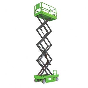 휠 타입 작업 플랫폼 200kg 230kg 450kg 자주식 공중 가위형 리프트 10m 12m 14m 리프팅 높이 - Product Image 4