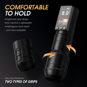 Machine à Tatouer Sans Fil Professionnelle Ambition Soldier 270, 2400 mAh, <span class=keywords><strong>Moteur</strong></span> Brushless à Couple Élevé, Course de 4,0 mm/4,5 mm - Product Image 6