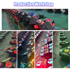 ไฟดิสโก้ LED แบบขายส่ง สำหรับงานดีเจ รูปทรงผีเสื้อ 3in1 RGBW เลเซอร์ สโตรบ DMX512 รีโมทคอนโทรล ค่า CRI สูง <span class=keywords><strong>90</strong></span> เหมาะสำหรับงานแต่งงาน ปาร์ตี้ คลับ บาร์ ร้านคาราโอเกะ - Product Image 6