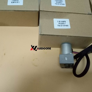 Vanne solénoïde pilote pour excavatrice PC200-7 PC200-8, référence 702-21-57400, pièces électriques - Product Image 6