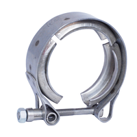 Collier de serrage industriel en acier inoxydable haute résistance pour système de conduite de compression d'air