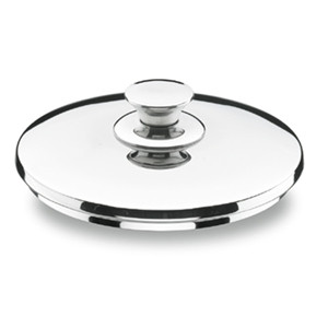 Coperchio in vetro Vitrocor con bordo in acciaio inox per pentole 24 cm - Product Image 2