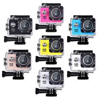 Caméscope sportif sous-marin mini DV Full HD 1080P, caméra d'action étanche, mini caméra A18