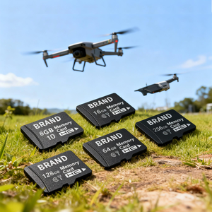 การ์ด TF/SD3.0 พลาสติก ความจุ 64GB/<span class=keywords><strong>128GB</strong></span>/256GB จำนวนมาก ความจุสูง UHS-I Class 10 U3 V30 สำหรับพีซี แล็ปท็อป ขายส่ง - Product Image 2