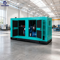 Générateur diesel silencieux 80KW 100KVA refroidi par eau triphasé ATS à commande automatique certifié CE Groupe électrogène de secours industriel 24V