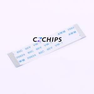 HX FFC-0.5-22P-50mm FFC Cable (Flexible Flat Cable) P=0.5mm Connector 22P 0.5mm 0.3mm Non-Inverting - Product Image 1