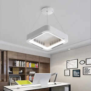 Ventilateur de plafond intelligent sans pales avec éclairage LED, télécommande et contrôle par application, pour la maison - Product Image 4