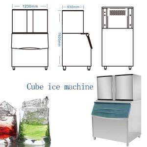 Hot Sale <b>Ice</b> <b>Maker</b> Making Industrial Machines 1000Kg/24 Hour Cube Machine Commercial <b>Ice</b> Cube Machine Commercial 1000kg Per Day - Product Image 3