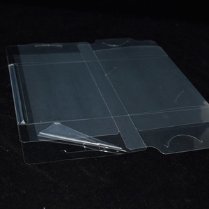 Bán Hot Gấp Sinh Thái Thân Thiện Acetate Rõ Ràng Bánh Kẹo Sô Cô La <span class=keywords><strong>PVC</strong></span> Hộp Trong Suốt Với Xử Lý - Product Image 6