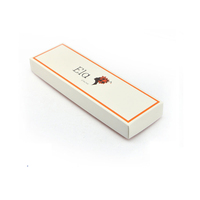 Emballages de luxe biodégradables pour perruques tressées sans nœuds, personnalisés avec gaufrage et logo laminé mat