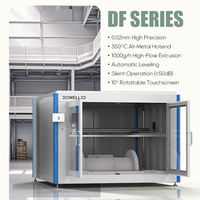 Imprimante 3D Dowell DF12 avec coque métallique, grande taille 1200 mm, Impresora 3D haute précision, machine d'impression 3D silencieuse et fermée