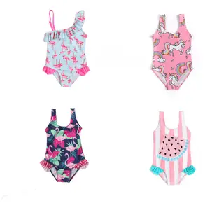 Vente en gros de maillots de bain pour filles barboteuses mignonnes pour enfants maillots de bain mode vêtements pour enfants maillot de bain