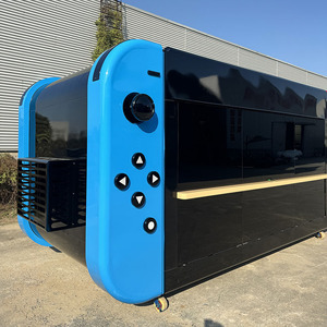 Camion de vente de café et de hot-dogs, modèle créatif de machine de jeu, pour centre commercial, place publique et extérieur - Product Image 5