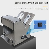 Machine de découpe de sacs carrés entièrement automatique, trancheuse à pain de mie