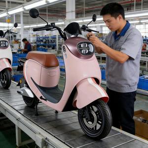 Moto <span class=keywords><strong>électrique</strong></span> sans balais 400W au design coloré, batterie lithium, étanche IP65, longue autonomie, <span class=keywords><strong>vélo</strong></span> de ville électronique intelligent - Product Image 5