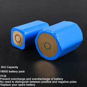 Venta caliente 18650 Paquete de batería 3,7 v 18650 10ah 16ah de batería li-ion de la batería con PCB para la luz de la linterna - Product Image 2