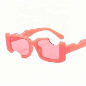 Gafas de Sol de Moda para Mujer, Montura Pequeña, Colores Dulces, Protección UV400, Rectangulares, Novedad 2021 - Product Image 3