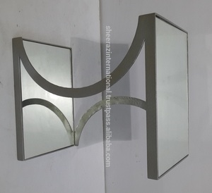 High Quality Vintage Antique Square Big Wall Mirror Glass Decorative Living Room Furniture Home <b>Vanity</b> <b>Makeup</b> Decor - Product Image 6