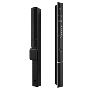 Extérieur étanche Ttlock Tuya Wifi APP serrures intelligentes porte en aluminium électrique Code numérique empreinte digitale serrure de porte coulissante verre <span class=keywords><strong>D2</strong></span> - Product Image 1