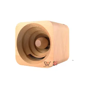 Förderung Geschenke Holz Lautsprecher für Handy Audio Verstärker Natürliche Laut Lautsprecher