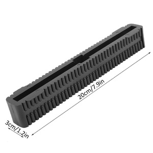 Boîte de fixation pour aileron de planche de surf 20 cm noire universelle pour planches à pagaie, longboards et surfboards - Product Image 1