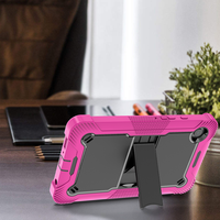 Étui de protection en silicone pour tablette Samsung Tab A9 (2023) X110/X115/X117 8,7 pouces avec béquille stable et bandoulière